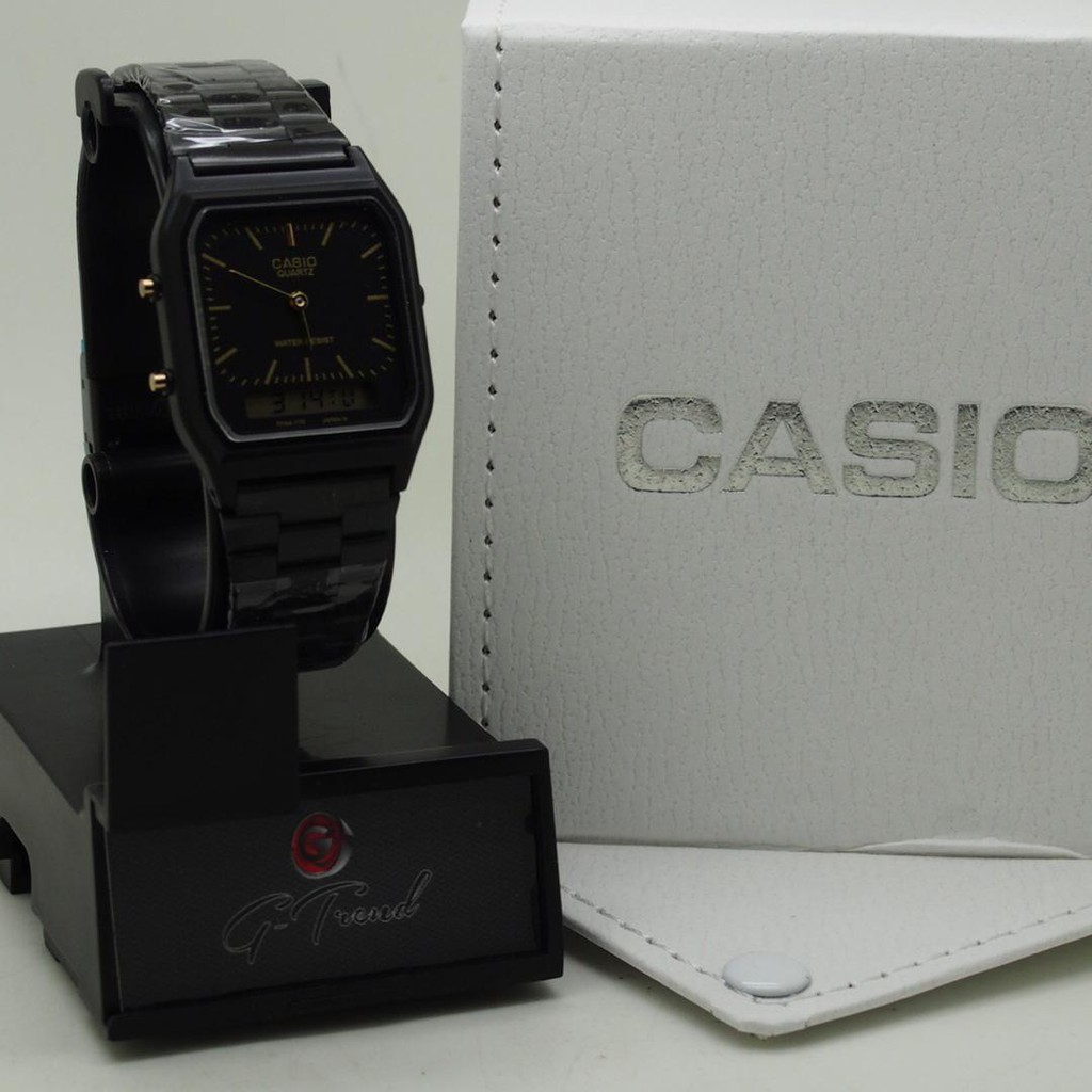 casio aq 230 black