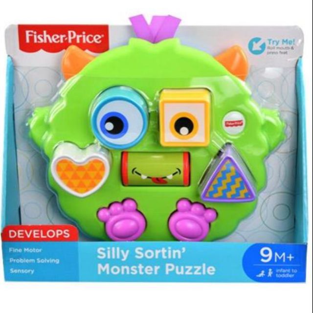 fisher price monster puzzle