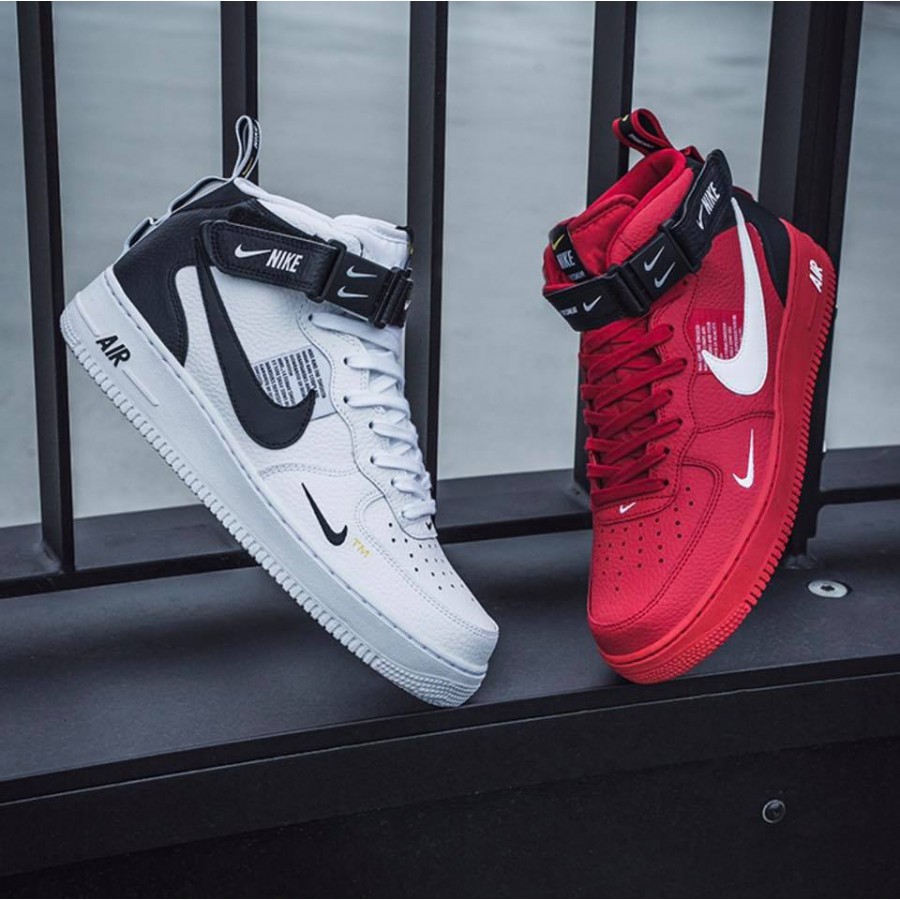 nike air force 1 high utility red