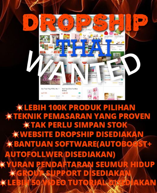 Panduan Dropship Barangan Thailand Di Shopee Coaching Online Shopee Malaysia