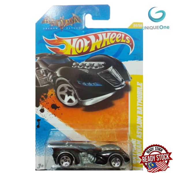 hot wheels arkham asylum batmobile