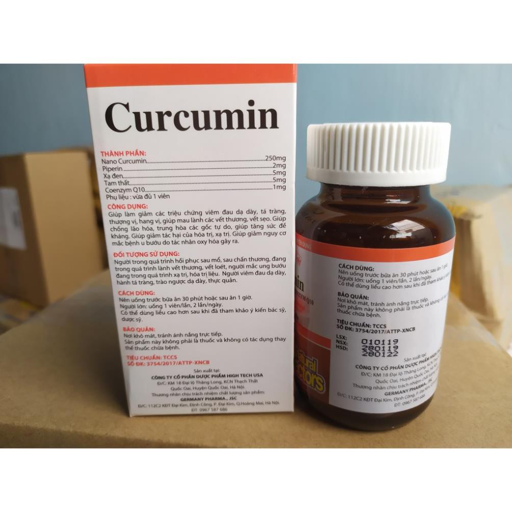 Buy NANO CURCUMIN GOLD dt Stomach Fluffy Inflammation, duodenum Box of