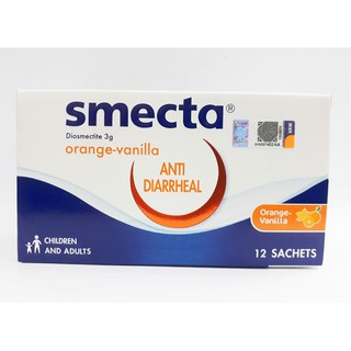 Smecta Anti Diarrheal Orange Vanilla Strawberry Flavour 12 S Shopee Malaysia