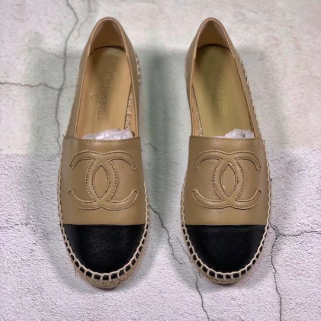 chanel quilted espadrilles