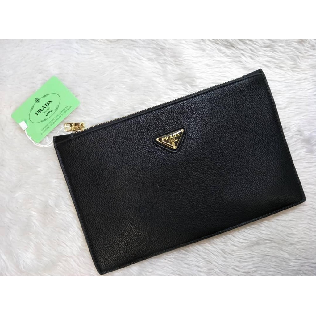 prada clutch man