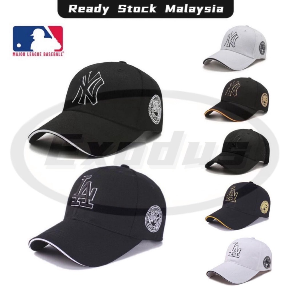 MLB NEW ERA NY New York Yankees LA Baseball Cap Korean Fashion Unisex Men Women Adjustable Golf Cap Topi