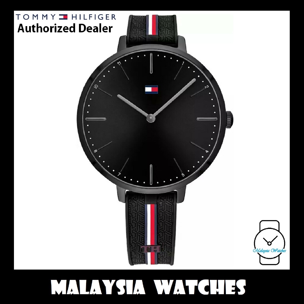 tommy hilfiger minimalist black watch
