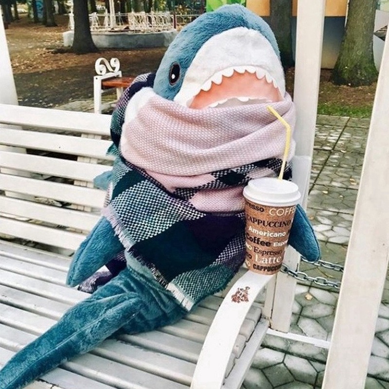 shark plush toy ikea