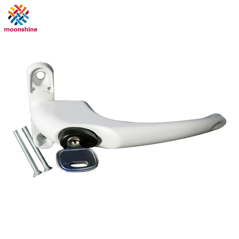 Universal Window Handle Set Aluminum Alloy Cranked Double Glazing