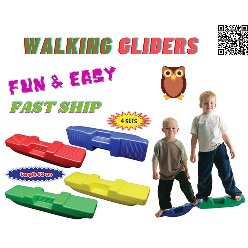 WALKING GLIDERS [READY STOCK] SPORT ACTIVITIES FOR CHILDREN'S GAMES FUN
