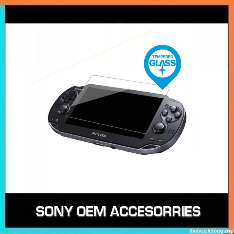 Sony Playstation Vita Tempered Glass Psvita 1000 2000 Fat Slim