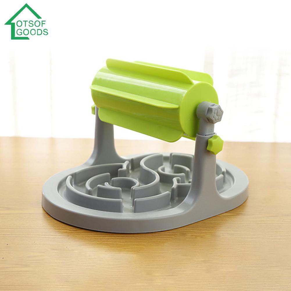 Ready Stock Lotsofgoods Adjustable Pet Leaking Food Container Dog Training Game Slower Feeder Puzzle Toy Shopee Malaysia