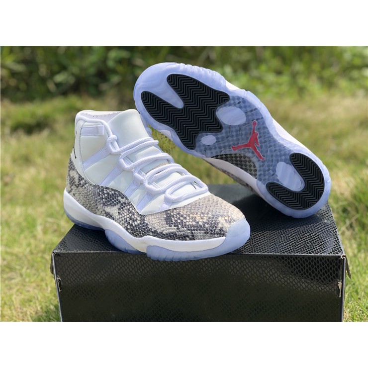 Air Jordan 11 Pure Money Grey Python 