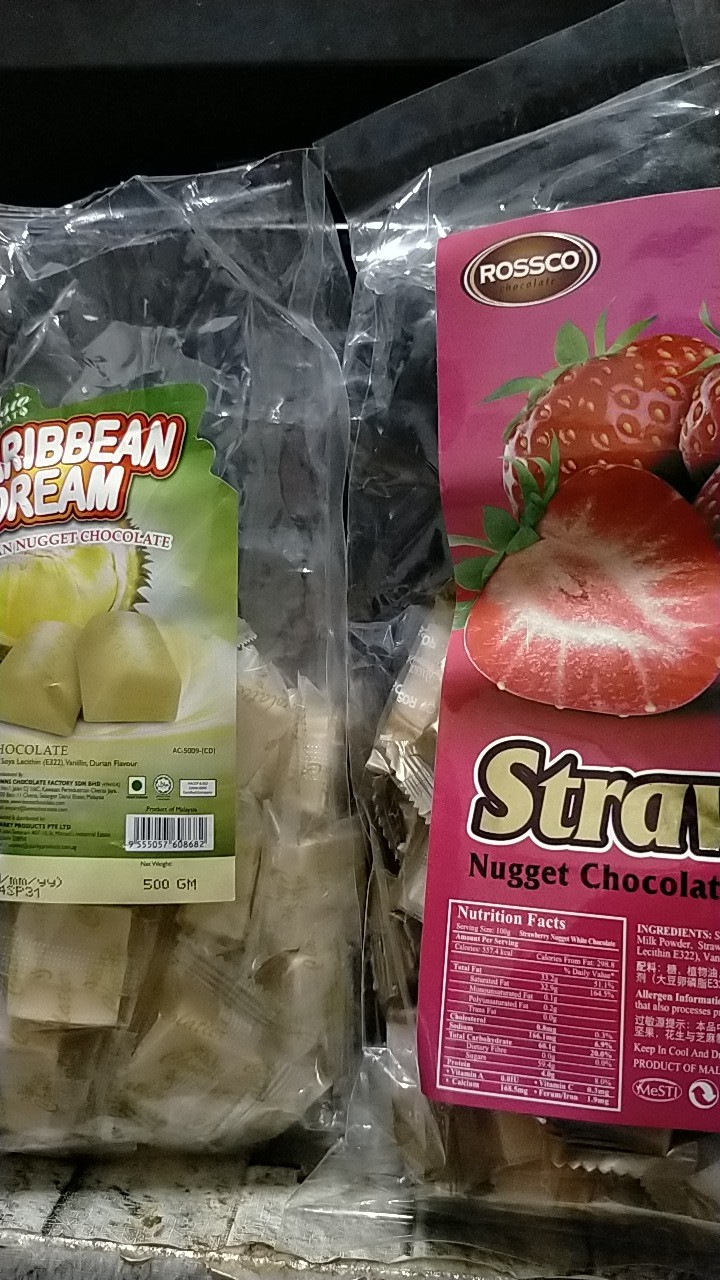 Durian Nugget Coklat Chocolate Strawberry Nugget Shopee Malaysia
