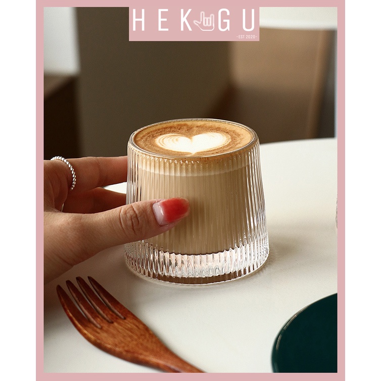 [READY STOCK] Ins Spinning Rotatable Coffee Cup Rotating Whisky Cup Glass Beer Wine Fruit Tea Cup 360° Rotate