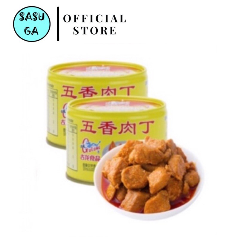 Buy Gulong 古龙五香肉丁spiced Pork Cubes 142g Non Halal Seetracker Malaysia