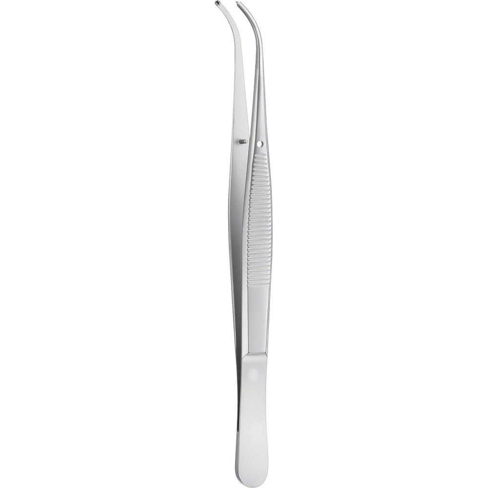 Standard Tissue Forceps 1x2 Teteth Curved,13cm Shopee Malaysia