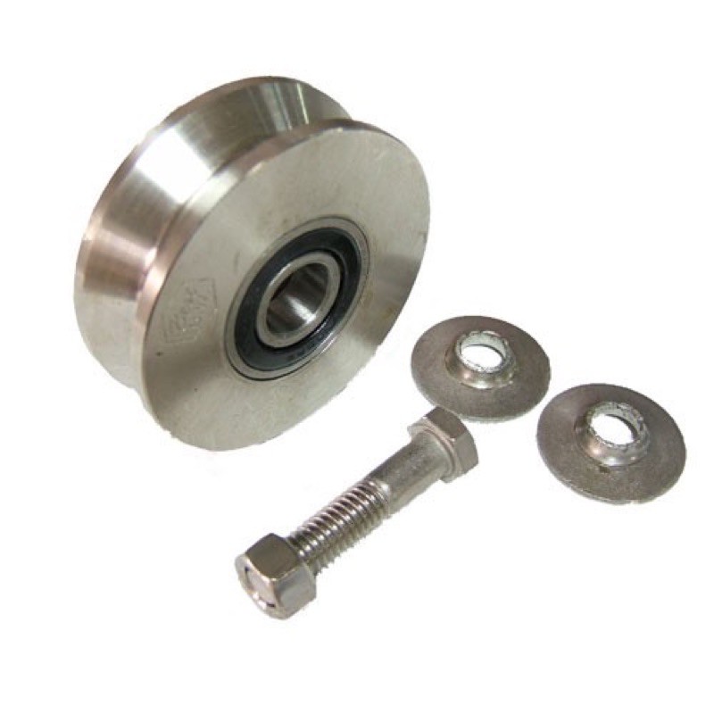 3inch SLIDING GATE BOTTOM ROLLER WHEEL VGROOVE (75MMX23MM) AUTOGATE