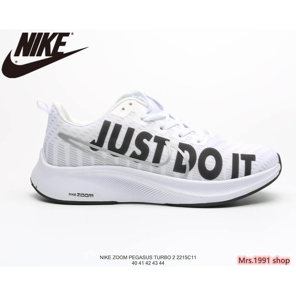 Ready Stock Nike Zoom Pegasus Turbo 2 just Do It Running Shoes Casual Shoes  man shoe 40-44 | Shopee Malaysia