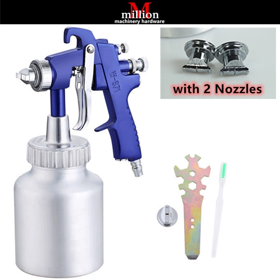 Pneumatic W871 latex paint spray gun colorful paint spray gun w871 interior wall latex paint