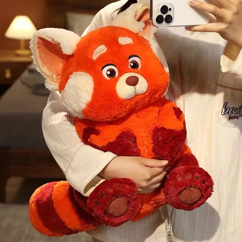 Kawaii Turning Red Plush Toys Panda Pixar Disney movie Turnings Red Plush doll Anime Panda Cute Stuffed Toys