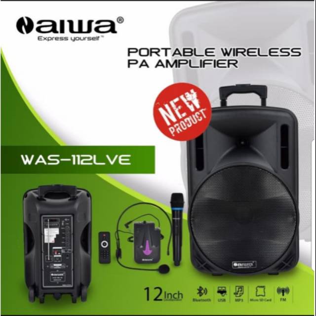 speaker wireless aiwa