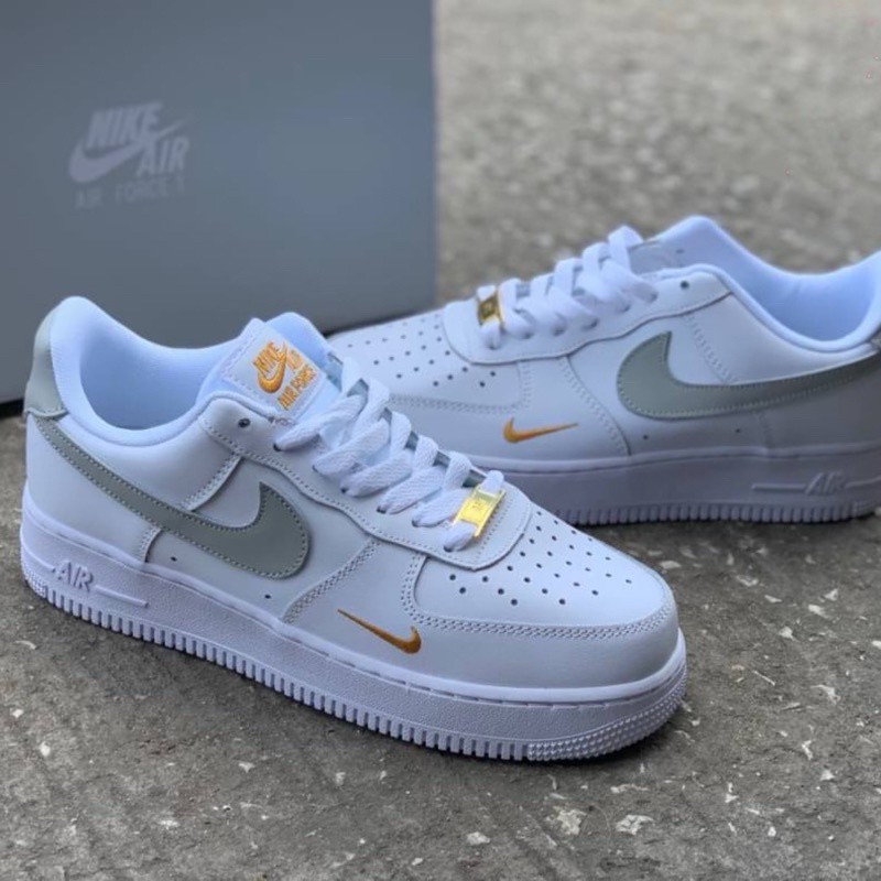 air force 1 07 white black gold