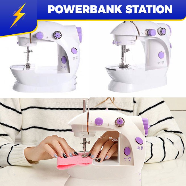 HOTSALES Mini Por   table Sewing Machine Home Mesin Jahit | Shopee Malaysia