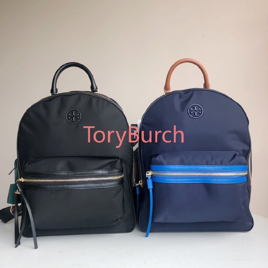 Tory Burch Nylon Backpack Bag Shopee Malaysia