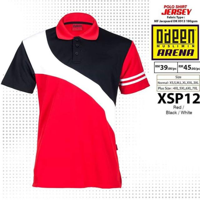  S 7XL TSHIRT BAJU  LELAKI  COLLAR BERKOLAR JERSEY PLUS  