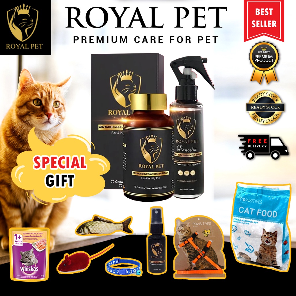 7.7 OFFER ⭐️ ROYAL PET ⭐️ VITAMIN KUCING terbaik Shopee Malaysia