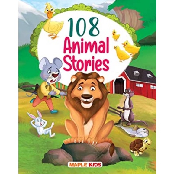 IMPORTED 108 Animal Stories Book for Kids Age 5 to 12 Bedtime Story ...