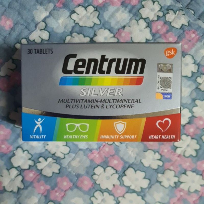 Centrum Silver Tablets 30s (Expiry Date03/2024) Shopee Malaysia