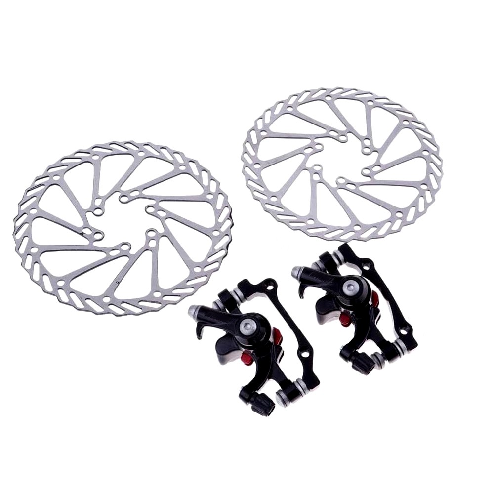 bicycle disc brake set