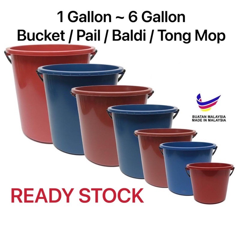 CSK Plastic Pail / Bucket / Baldi / Tong Mop / Basket / Water Bucket / Tong Air / Baldi Plastik / Bekas Plastik