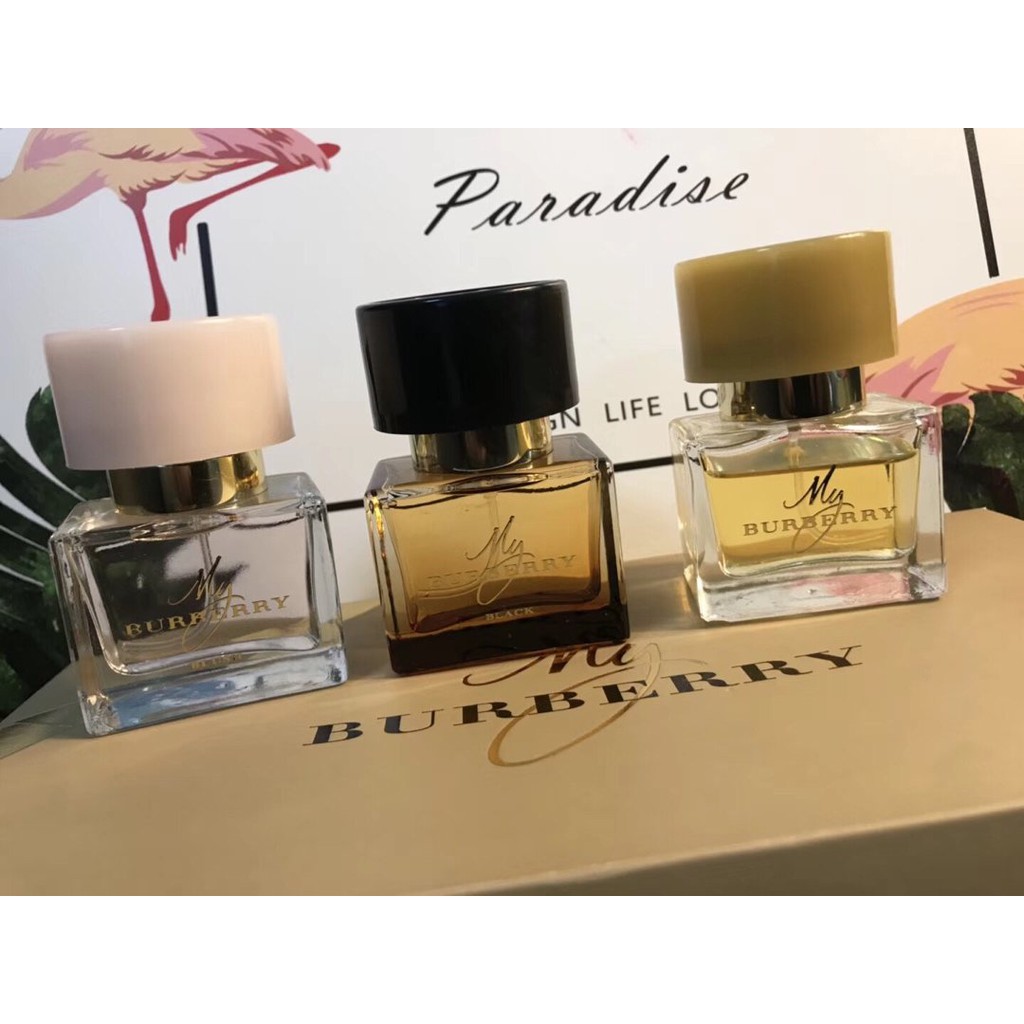 Wholesale price]-My Burberry Miniature set for Women 25mlx3 | Shopee  Malaysia