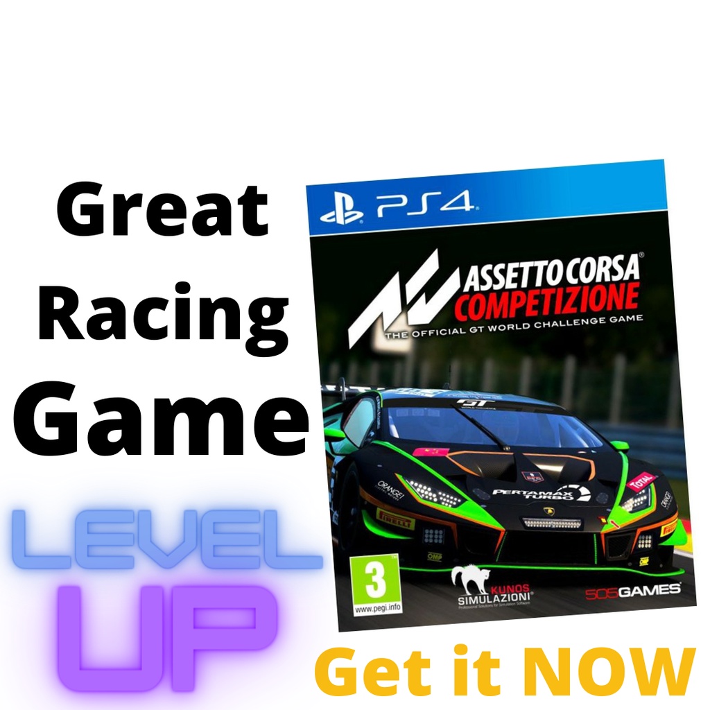 (Ready Stock) PS4 Assetto Corsa | Competizione Eng Version (Physical ...