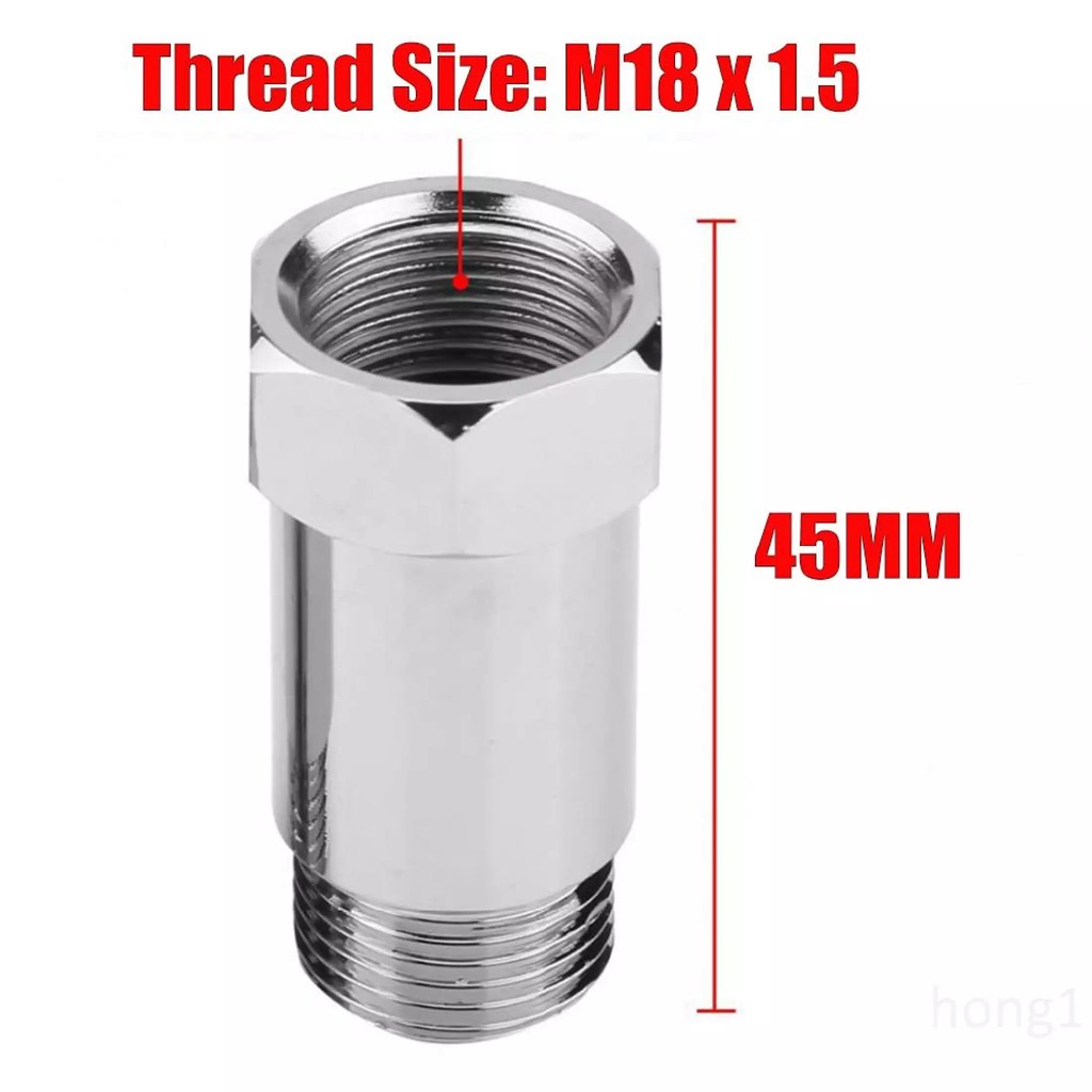 Multi Essential O2 sensor Oxygen Adapter Car Editing Display Light From Changing Header Change Pipe Size M18x1.5 Leng... - Image 4