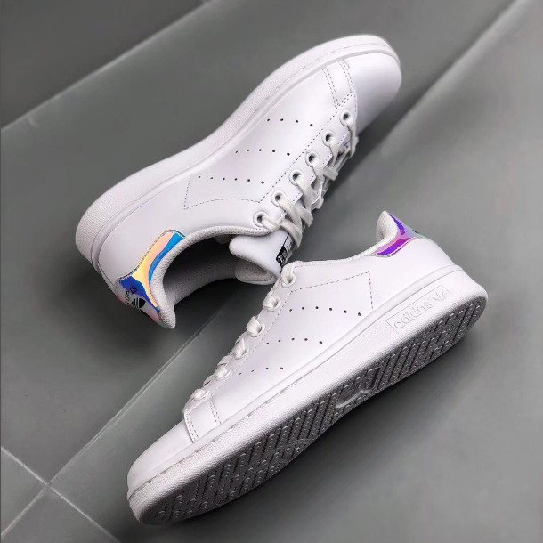 stan smith holographic shoes