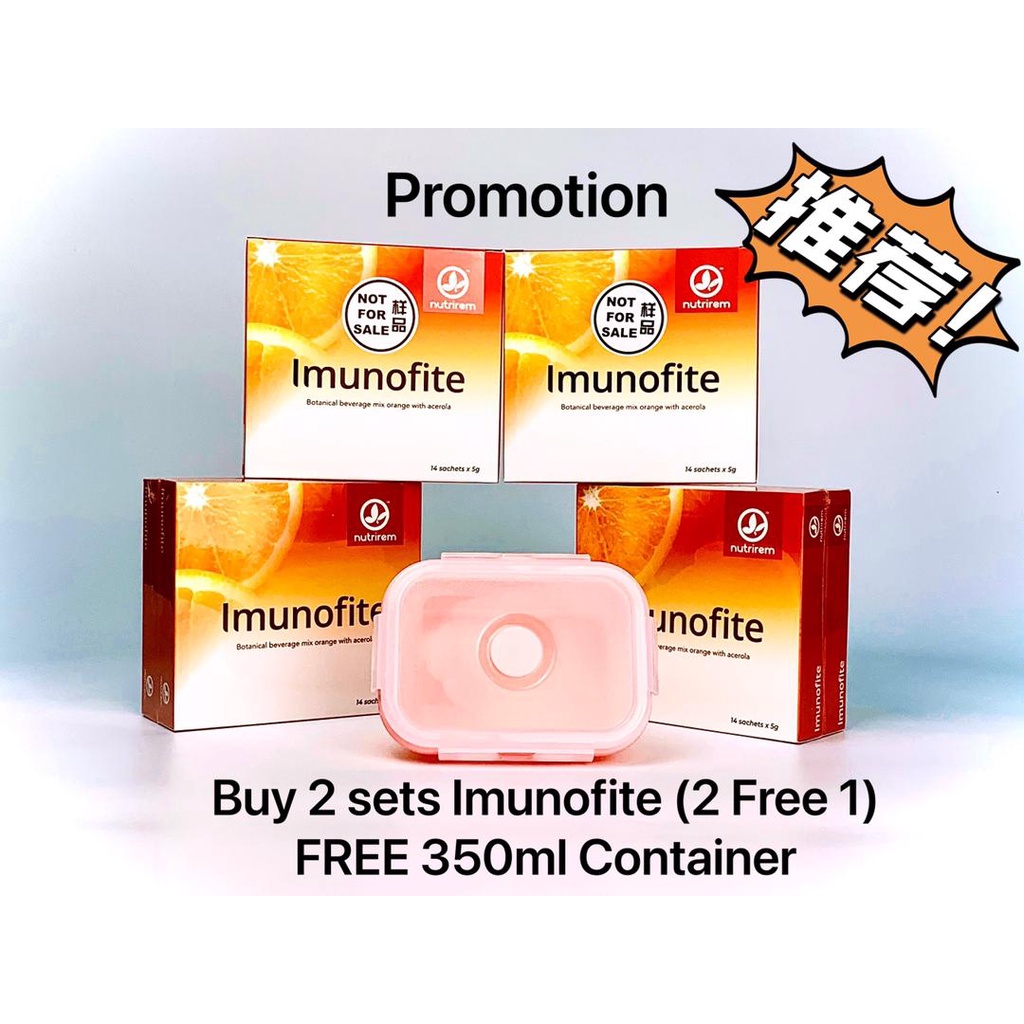 Buy Nutrirem Imunofite Super Natural Antioxidant Vitamin C Boosts Immune System 2boxes 28sachets Seetracker Malaysia