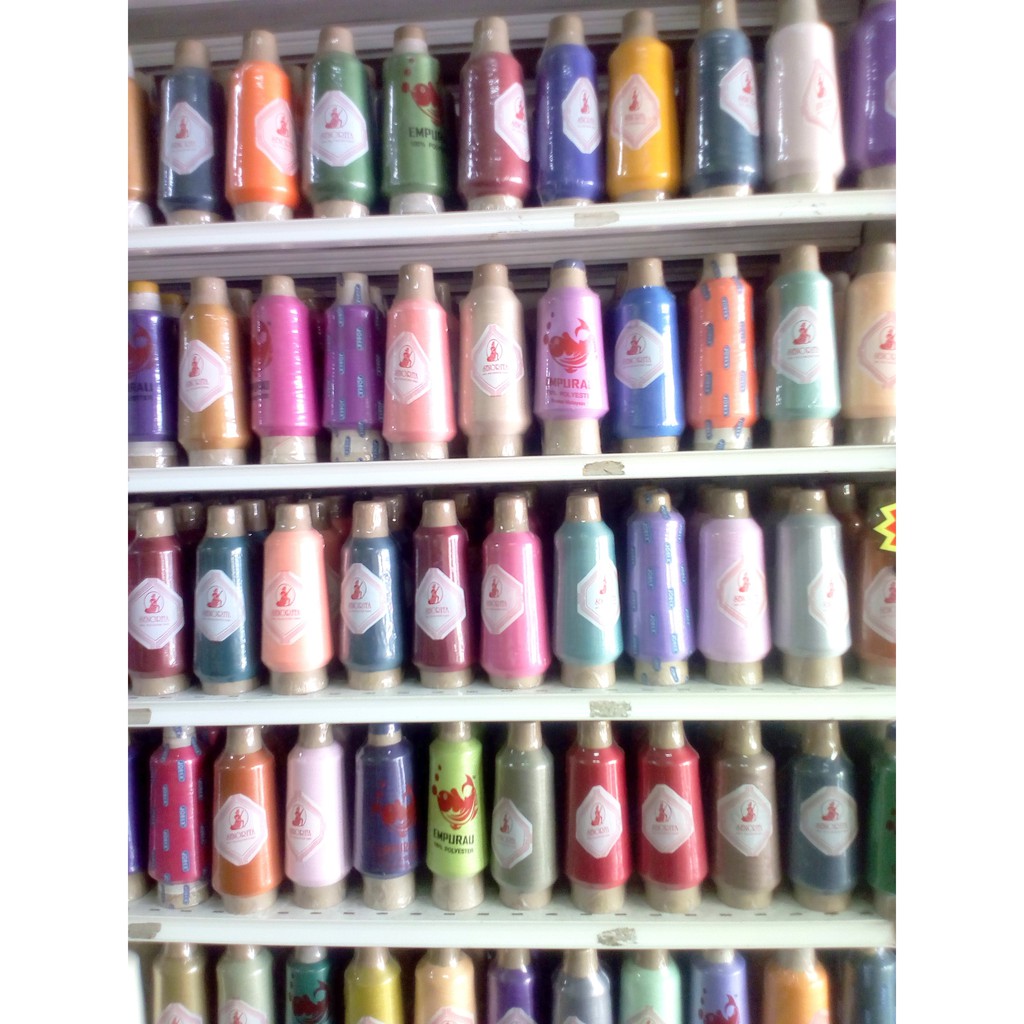 🔥🔥🔥Benang kelim/ Benang jahit tepi pelbagai warna 