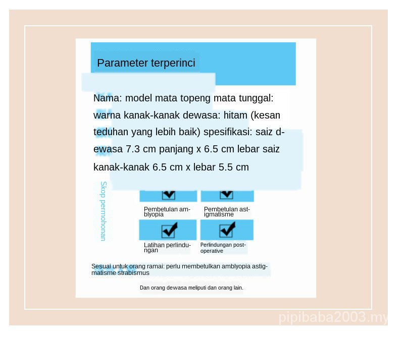 Sleeping Mask Dewasa Kanak Kanak Lanun Bermata Satu Mata Tunggal Mata Topeng Amblyopia Latihan Penuh Penutup Mata Topeng Mata Mata Tunggal Tulen Shopee Malaysia