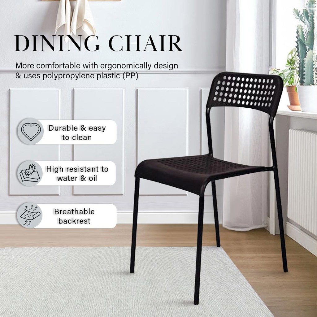 FINSSO: Emma Dining Table Set With Charlotte Dining Chairs / Set Meja Makan