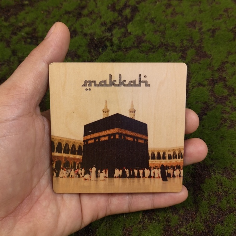 Mekah Madinah Al Aqsa Haji Umrah Gift Souvenir Fridge Magnet Ready Stock