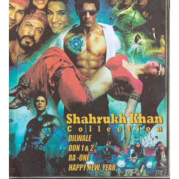 5 In 1 Shahrukh Khan Collection Indian Movie Shopee Malaysia