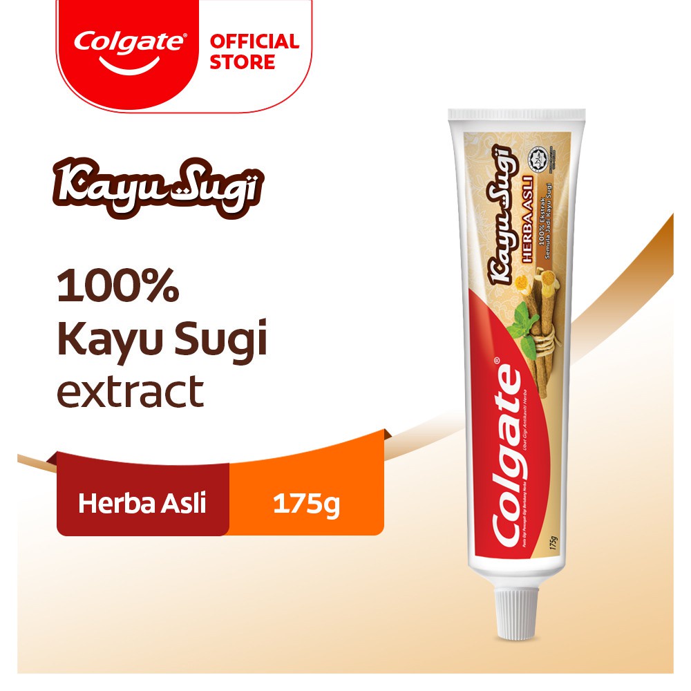 Colgate Kayu Sugi Original Toothpaste (175g) | Shopee Malaysia