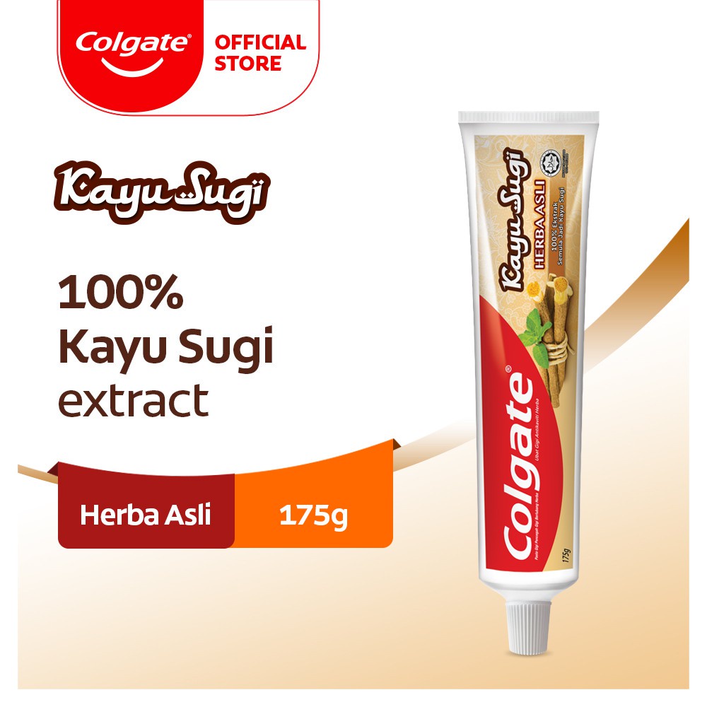 Colgate Kayu Sugi Original Toothpaste (175g) Shopee Malaysia