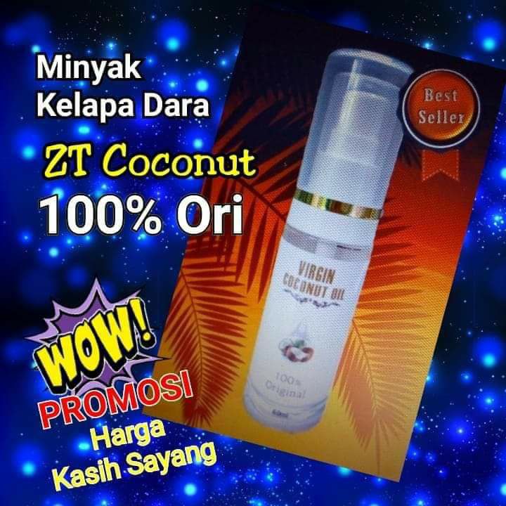 READY STOCK💞MINYAK KELAPA DARA ubat tradisional, slimming 