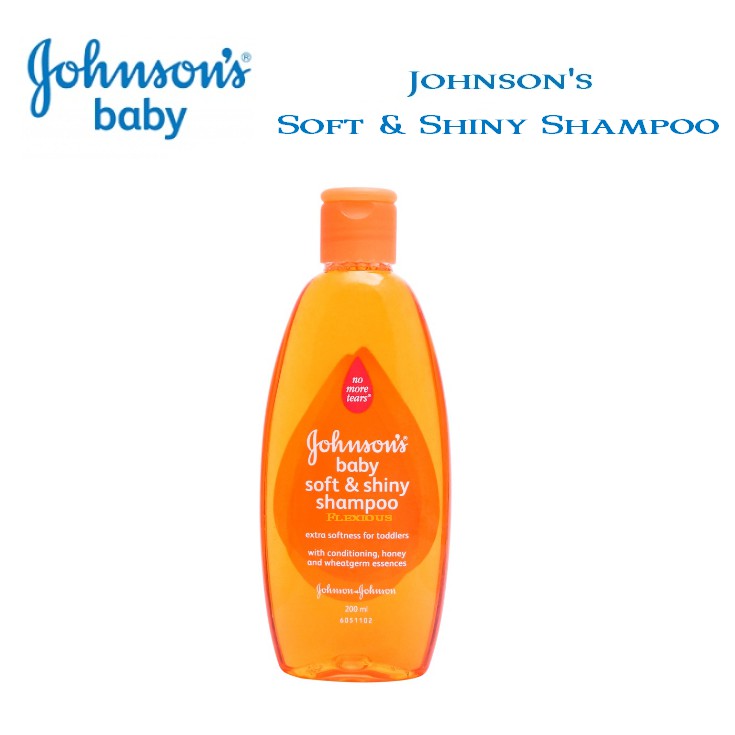 johnson's baby shampoo soft and shiny