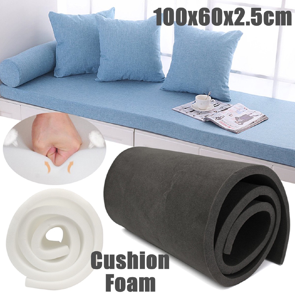 40 X24 X1 High Density Seat Foam Cushion Replacement Firm Pad